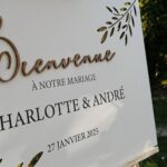 Panneau de bienvenue mariage – Image 5