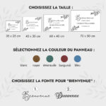 Panneau de bienvenue mariage – Image 3