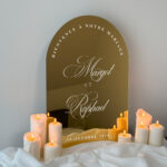 Panneau de Bienvenue Mariage Plexiglas №11