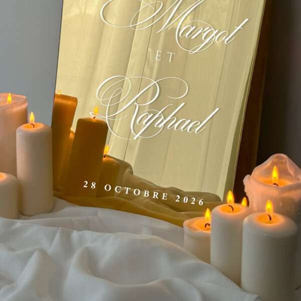 Panneau de Bienvenue Mariage Plexiglas №11 – Image 6