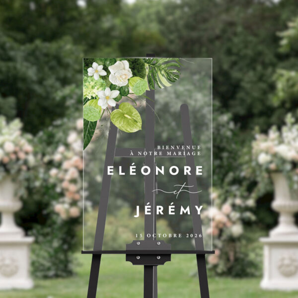 Panneau Bienvenue Mariage Plexiglas №5 – Image 4