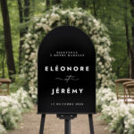 Panneau de Bienvenue Mariage Plexiglas №9