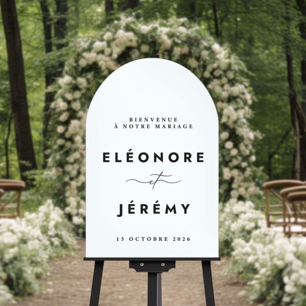 Panneau de Bienvenue Mariage Plexiglas №9 – Image 6