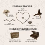 Alternative Livre d'or Mariage - Cœur – Image 3