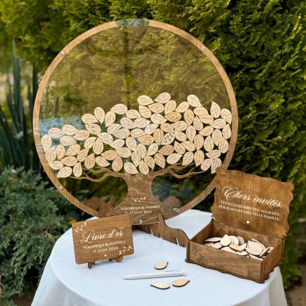 Alternative Livre d'or Mariage - L'arbre