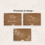Livre d’or Mariage - Bois Rustique – Image 3