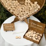 Alternative Livre d'or Mariage - Cœur Noyer – Image 2